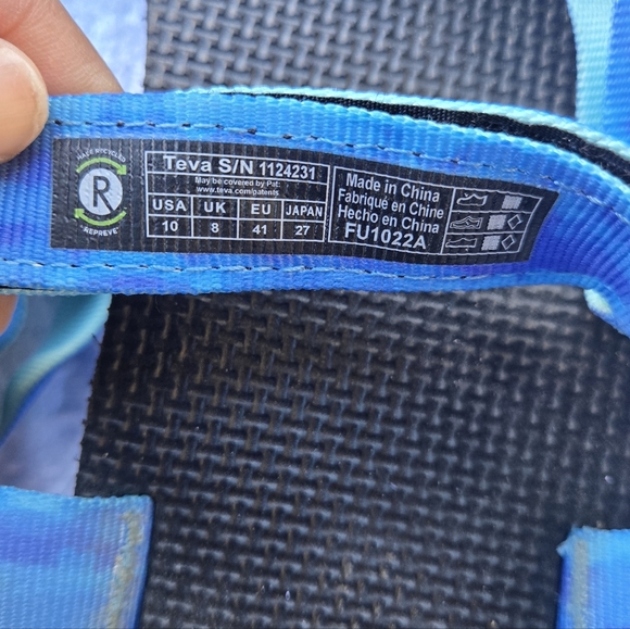 Teva Blue Sandals - Picture 5 of 5